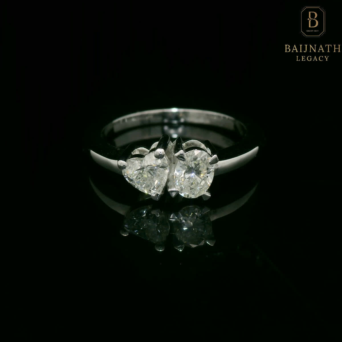 Elegant Diamond Ring with Unique Design